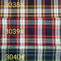 high quality modern design plaid yarn dyed cotton fabric